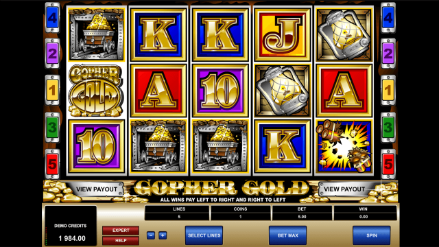 Gopher Gold 7
